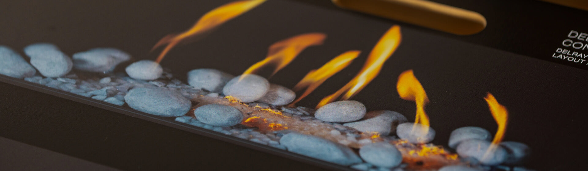 printing on display sample material boards