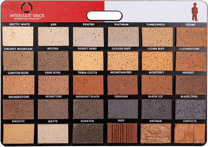 Brick Sample Board
