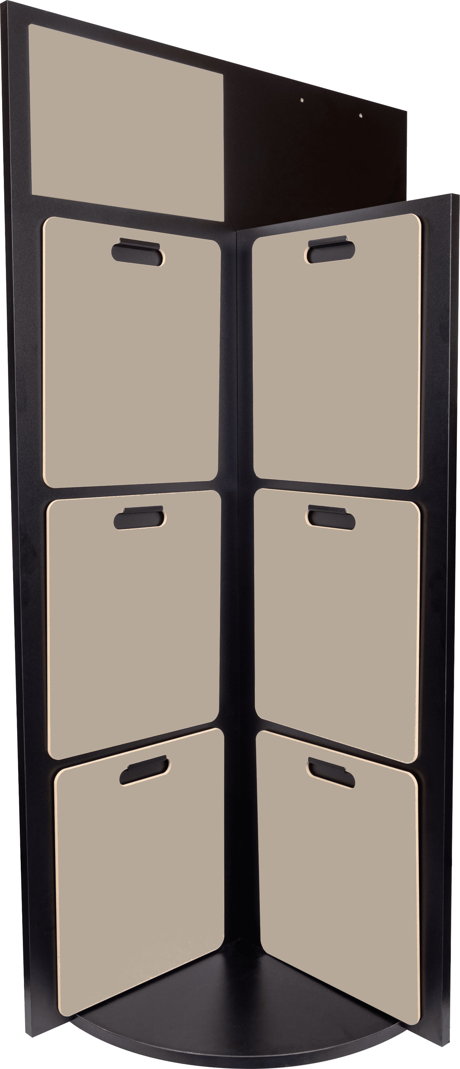 12-Sided Display with Header