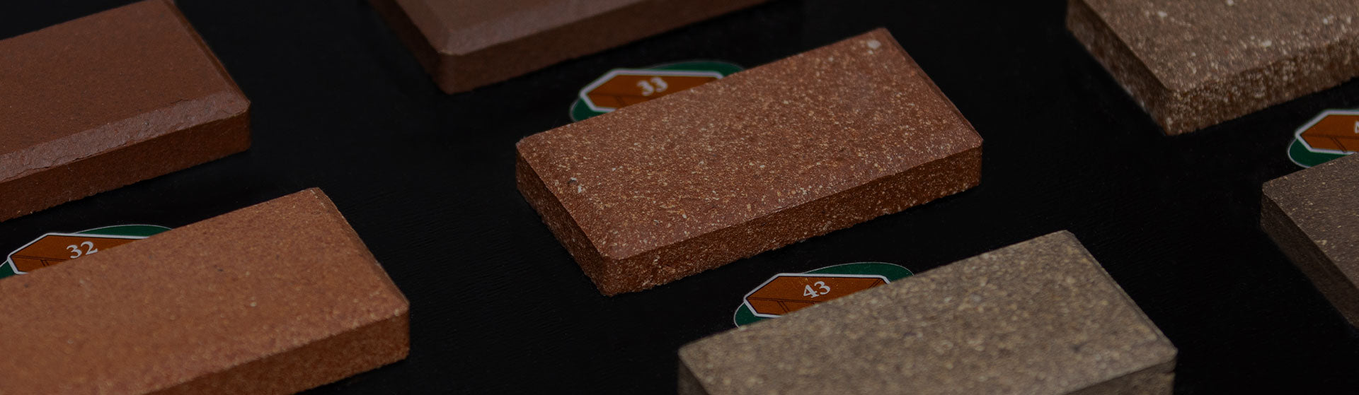 brick sample boards