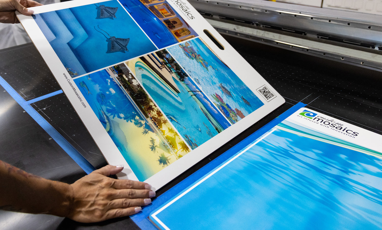 sample display boards