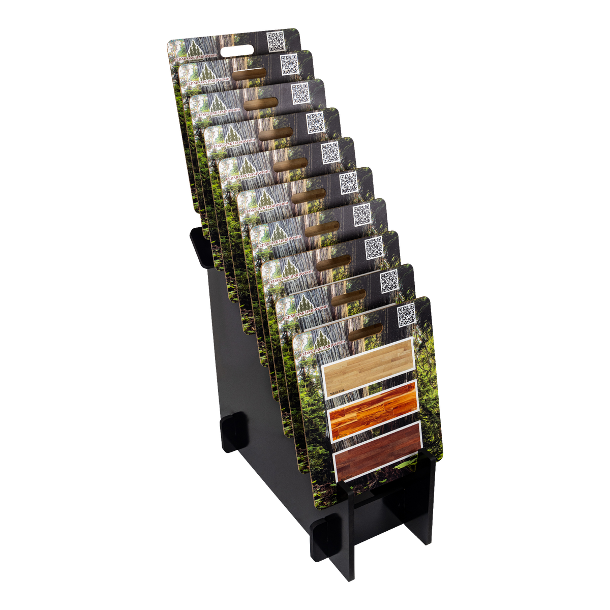 Stair Step Display | Display Staircase For Sample Boards