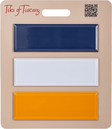 Tile Sample Board with QR Code